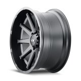 ION Type 143 17x9 / 8x165.1 BP / 18mm Offset / 125.2mm Hub Matte Black Wheel thumbnail 5