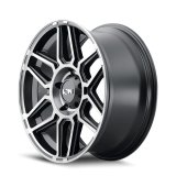 ION Type 146 20x9 / 6x139.7 BP / 18mm Offset / 106mm Hub Matte Black W/Machined Dart Tint Wheel thumbnail 5