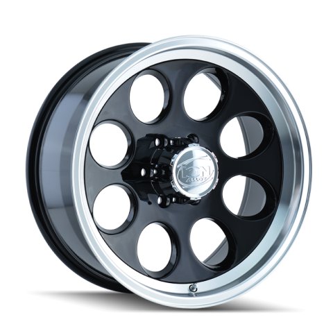 ION Type 171 17x9 / 5x135 BP / 0mm Offset / 87mm Hub Black/Machined Wheel thumbnail 3