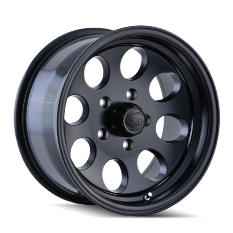 ION Type 171 18x9 / 8x170 BP / 0mm Offset / 130.8mm Hub Matte Black Wheel thumbnail 2