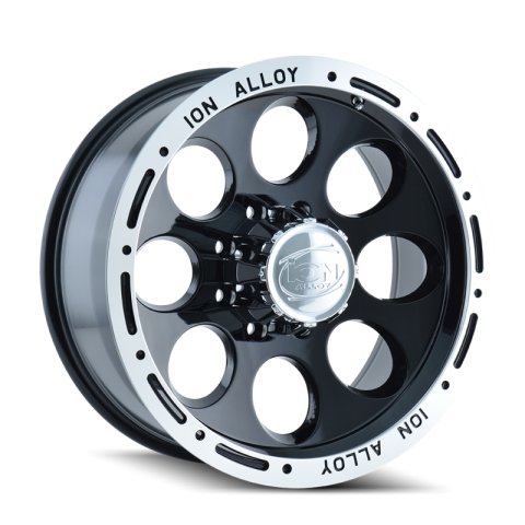 ION Type 174 15x10 / 5x114.3 BP / -38mm Offset / 83.82mm Hub Black/Machined Wheel thumbnail 3