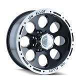 ION Type 174 16x10 / 5x139.7 BP / -38mm Offset / 108mm Hub Black/Machined Wheel thumbnail 1