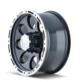 ION Type 174 16x10 / 5x139.7 BP / -38mm Offset / 108mm Hub Black/Machined Wheel thumbnail 2