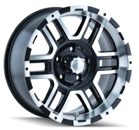ION Type 179 18x9 / 8x170 BP / 12mm Offset / 130.8mm Hub Black/Machined Wheel thumbnail 4