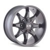 ION Type 181 17x9 / 5x114.3 BP / -12mm Offset / 87mm Hub Satin Black/Milled Spokes Wheel thumbnail 5
