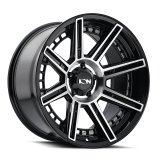 ION Type 149 20x10 / 6x139.7 BP / -24mm Offset / 106.1mm Hub Black/Machined Wheel thumbnail 1
