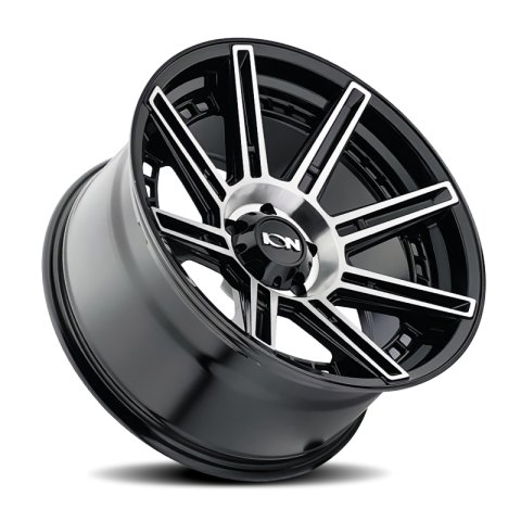 ION Type 149 20x9 / 8x165.1 BP / -12mm Offset / 125.2mm Hub Black/Machined Wheel thumbnail 2