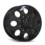 ION Type 167 20x8.25 / 8x200 BP / High Offset / 142mm Hub Gloss Black Wheel thumbnail 1