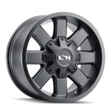 ION 141 17x9 / 8x170 BP / 18mm Offset / 125.2mm Hub Satin Black Wheel thumbnail 1
