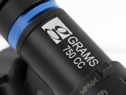 Grams Performance Mitsubishi Evo 1-9 / Eclipse GSX/GS-T 750cc Fuel Injectors (Set of 4) thumbnail 1