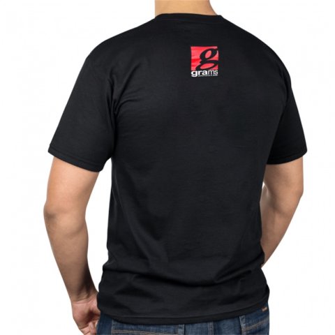 Grams Performance and Design Logo Black T-Shirt - XL thumbnail 2