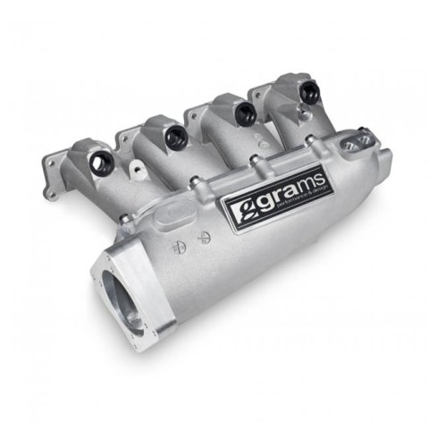 Grams Performance VW MK4 Small Port Intake Manifold - Raw Aluminum thumbnail 3
