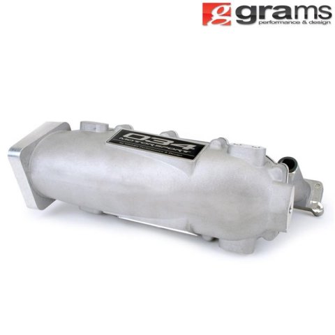 Grams Performance VW MK4 Small Port Intake Manifold - Raw Aluminum thumbnail 7