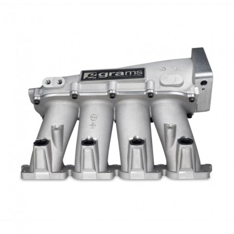 Grams Performance VW MK4 Small Port Intake Manifold - Raw Aluminum thumbnail 8