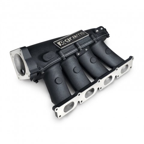 Grams Performance VW MK4 Small Port Intake Manifold - Black thumbnail 5