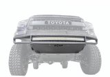 N-Fab M-RDS Front Bumper 14-17 Toyota Tundra - Gloss Black w/Silver Skid Plate thumbnail 2