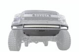 N-Fab M-RDS Front Bumper 14-17 Toyota Tundra - Gloss Black w/Silver Skid Plate thumbnail 6