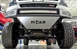 N-Fab M-RDS Front Bumper 15-17 Chevy Colorado - Tex. Black w/Silver Skid Plate thumbnail 1