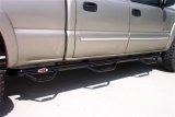 N-Fab Nerf Step 01-06 Chevy-GMC 2500/3500 Crew Cab 6.5ft Bed - Gloss Black - Bed Access - 3in thumbnail 3