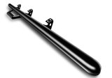 N-Fab Nerf Step 07-13 Chevy-GMC 2500/3500 07-10 1500 Regular Cab - Tex. Black - Cab Length - 3in thumbnail 2
