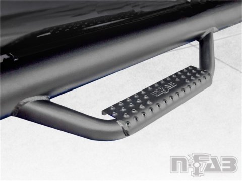 N-Fab Nerf Step 07-17 Toyota Tundra CrewMax 5.6ft Bed - Tex. Black - Bed Access - 3in thumbnail 5