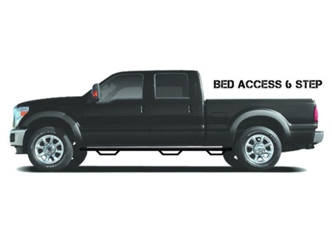 N-Fab Nerf Step 07-17 Toyota Tundra Double Cab 6.5ft Bed - Tex. Black - Bed Access - 3in thumbnail 7