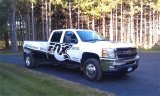 N-Fab Nerf Step 11-14 Chevy-GMC 2500/3500 Crew Cab 8ft Bed - Gloss Black - Bed Access - 3in thumbnail 1