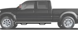 N-Fab Nerf Step 15-17 Ford F-150 SuperCab - Gloss Black - Cab Length - 3in thumbnail 1