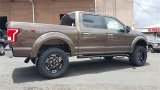 N-Fab Nerf Step 15-17 Ford F-150 SuperCrew - Gloss Black - Cab Length - 3in thumbnail 1