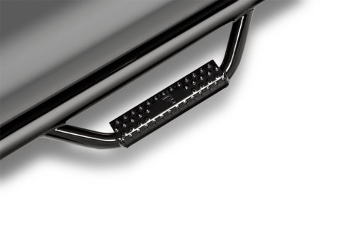 N-Fab Nerf Step 16-17 Toyota Tacoma Double Cab 5ft Bed - Gloss Black - W2W - 3in thumbnail 7