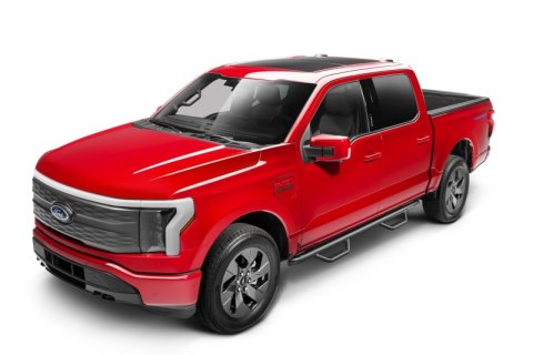 N-Fab Nerf Step 2017 Ford F-250/350 Super Duty Crew Cab - Tex. Black - Cab Length - 3in thumbnail 3