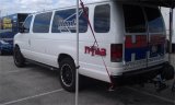 N-Fab Nerf Step 95-14 Ford E-350 Van 3-Step Van 3 Door - Tex. Black - W2W - 3in thumbnail 1