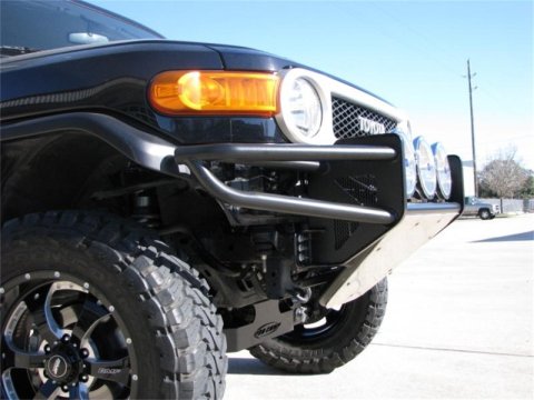 N-Fab RSP Front Bumper 06-17 Toyota FJ Cruiser - Tex. Black - Multi-Mount thumbnail 9