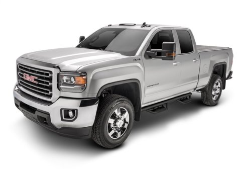 N-Fab Podium LG 15-16 Chevy/GMC 2500/3500 Crew Cab All Beds - Tex Black - 3in thumbnail 8