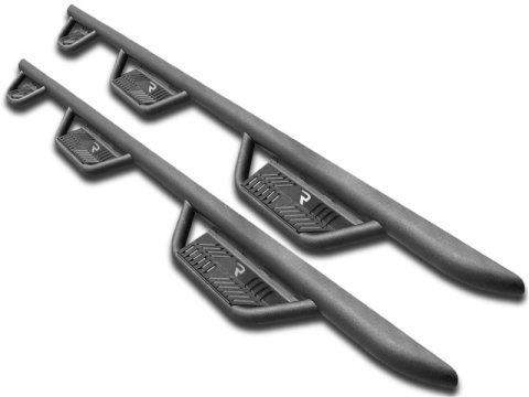 N-Fab Podium LG 2017 Ford F-250/F-350 Super Duty Crew Cab 6.75ft Bed - Tex. Black - Bed Access - 3in thumbnail 2