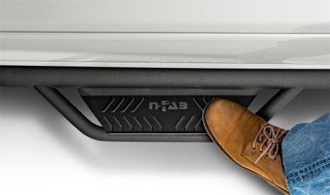N-Fab Podium LG 17-18 Ford F-250/F-350 Super Duty SuperCab - Tex. Black - Cab Length - 3in thumbnail 3