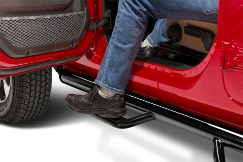N-Fab Nerf Step 2018 Jeep Wrangler JL 2 Door - Gloss Black - W2W - 3in thumbnail 7