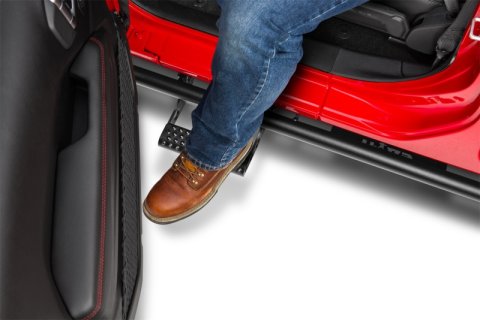 N-Fab RKR Step System 07-17 Jeep Wrangler JK 2 Door All - Tex. Black - 1.75in thumbnail 9