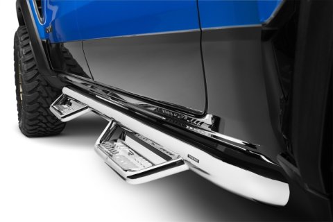 N-Fab Podium SS 19-20 Dodge RAM 1500 Crew Cab - Cab Length - Polished Stainless - 3in thumbnail 5