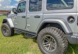 N-Fab Podium LG 2019 Jeep Wrangler JT 4DR Truck - Full Length - Tex. Black - 3in thumbnail 8