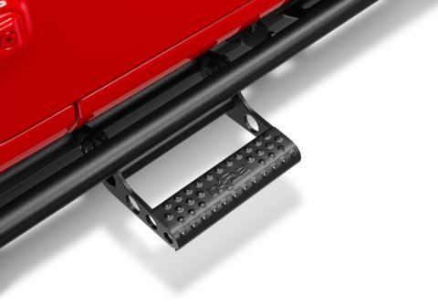 N-Fab RKR Step System 2019 Jeep Wrangler JT 4 Door Truck Full Length - Tex. Black - 1.75in thumbnail 3