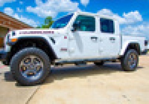 N-Fab RKR Step System 2019 Jeep Wrangler JT 4 Door Truck Full Length - Tex. Black - 1.75in thumbnail 5