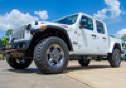 N-Fab RKR Step System 2019 Jeep Wrangler JT 4 Door Truck Full Length - Tex. Black - 1.75in thumbnail 7