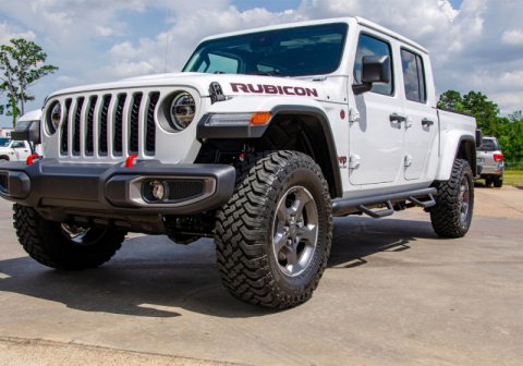 N-Fab Nerf Step 2019 Jeep Wrangler JT 4DR Truck Full Length - Tex. Black - 3in thumbnail 2