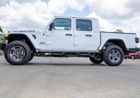 N-Fab Nerf Step 2019 Jeep Wrangler JT 4DR Truck Full Length - Tex. Black - 3in thumbnail 5