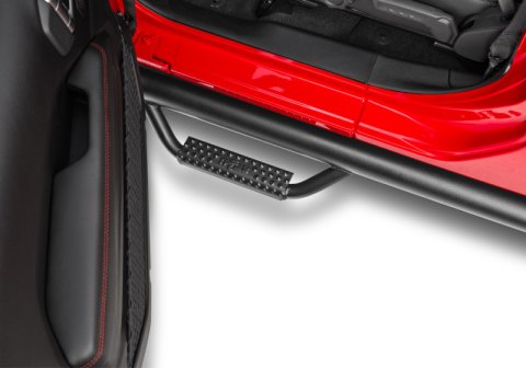 N-Fab Nerf Step 2019 Jeep Wrangler JT 4DR Truck Full Length - Tex. Black - 3in thumbnail 7