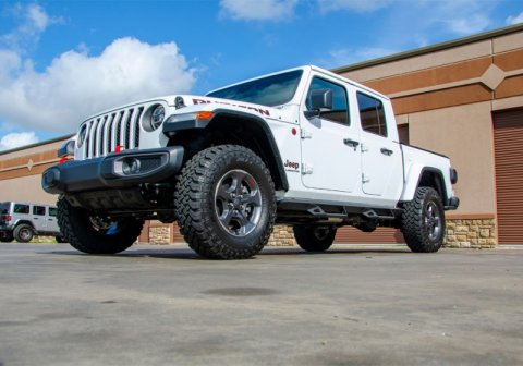 N-Fab Predator Pro Step System 2019 Jeep Wrangler JT 4DR Truck Full Length - Tex. Black thumbnail 3