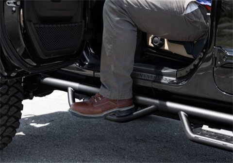 N-Fab RS Nerf Step 07-18 Jeep Wrangler JK 4DR - Full Length - Tex. Black thumbnail 8