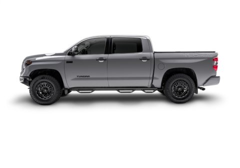 N-Fab Nerf Step 20-21 Chevy/GMC 2500/3500 Crew Cab 6.4ft Bed - Bed Access - Gloss Black - 3in thumbnail 8