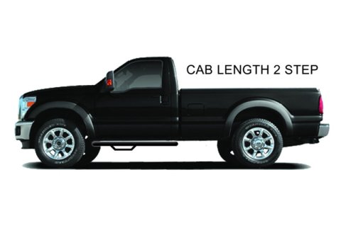 N-Fab Nerf Step 19-20 Chevy/GMC 1500 Regular Cab - Cab Length - Tex. Black thumbnail 5